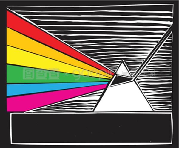 木刻棱镜 折射时光的艺术